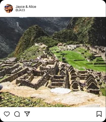 Instagram Post Card