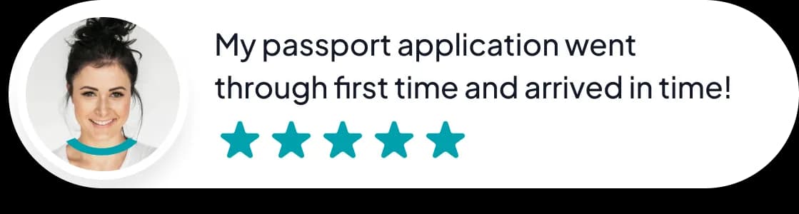 Passport testimonial card