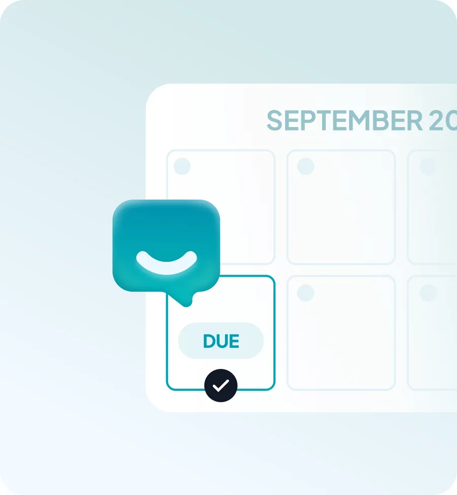 Compliance calendar tracking an upcoming filing deadline.