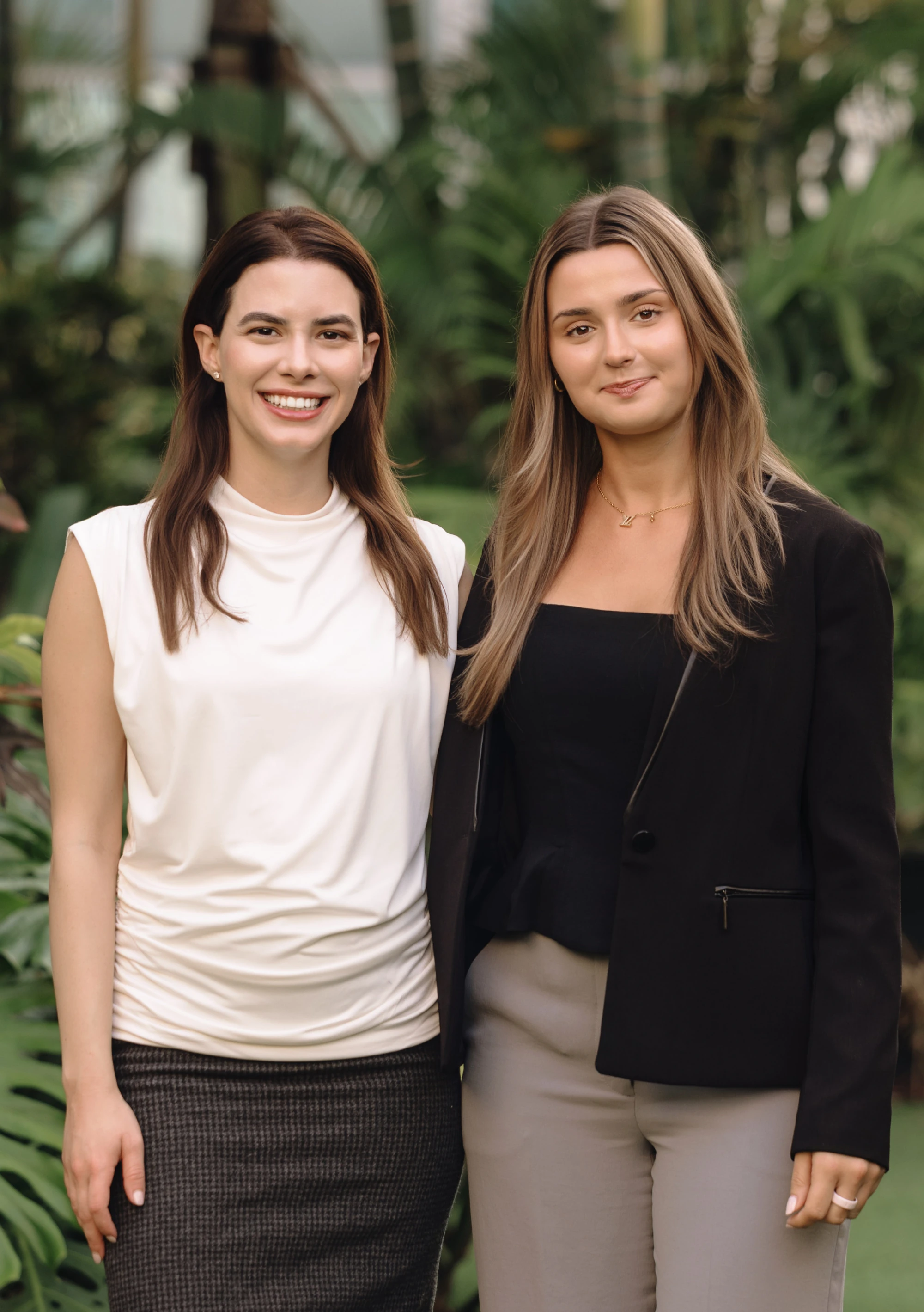 Two HelloGov team members